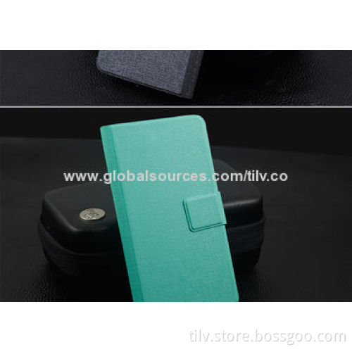 Promotional PU leather cellphone cover for iPhone